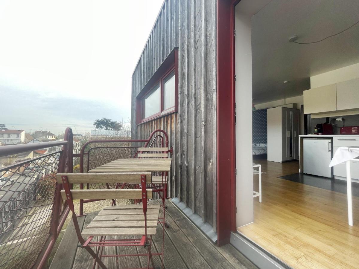 Le Balcon Rouge Apartment Noisy-le-Sec Exterior foto